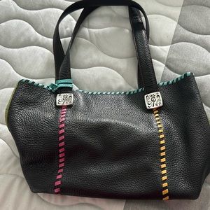 Brighton Multi-color Leather Tote